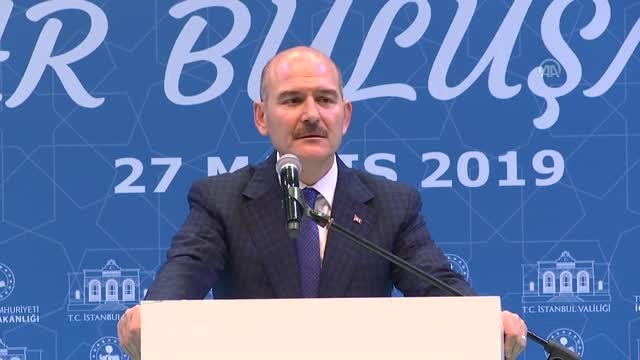 İçişleri Bakanı Soylu, İçişleri Bakanlığı Şehit Gazi Aileleri ve Personel İftarı na katıldı