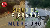 Sismo de 8 grados remece Selva de Perú; muere uno