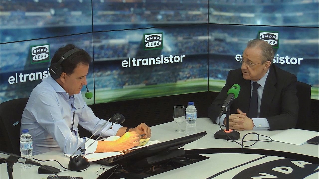 Florentino Pérez: "Nunca he tenido ningún problema con Cristiano, ni de dinero"