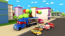 The Shop Window Truck - One Zeez & Carl the Super Truck - Car City  Cars and Trucks Cartoon for kids