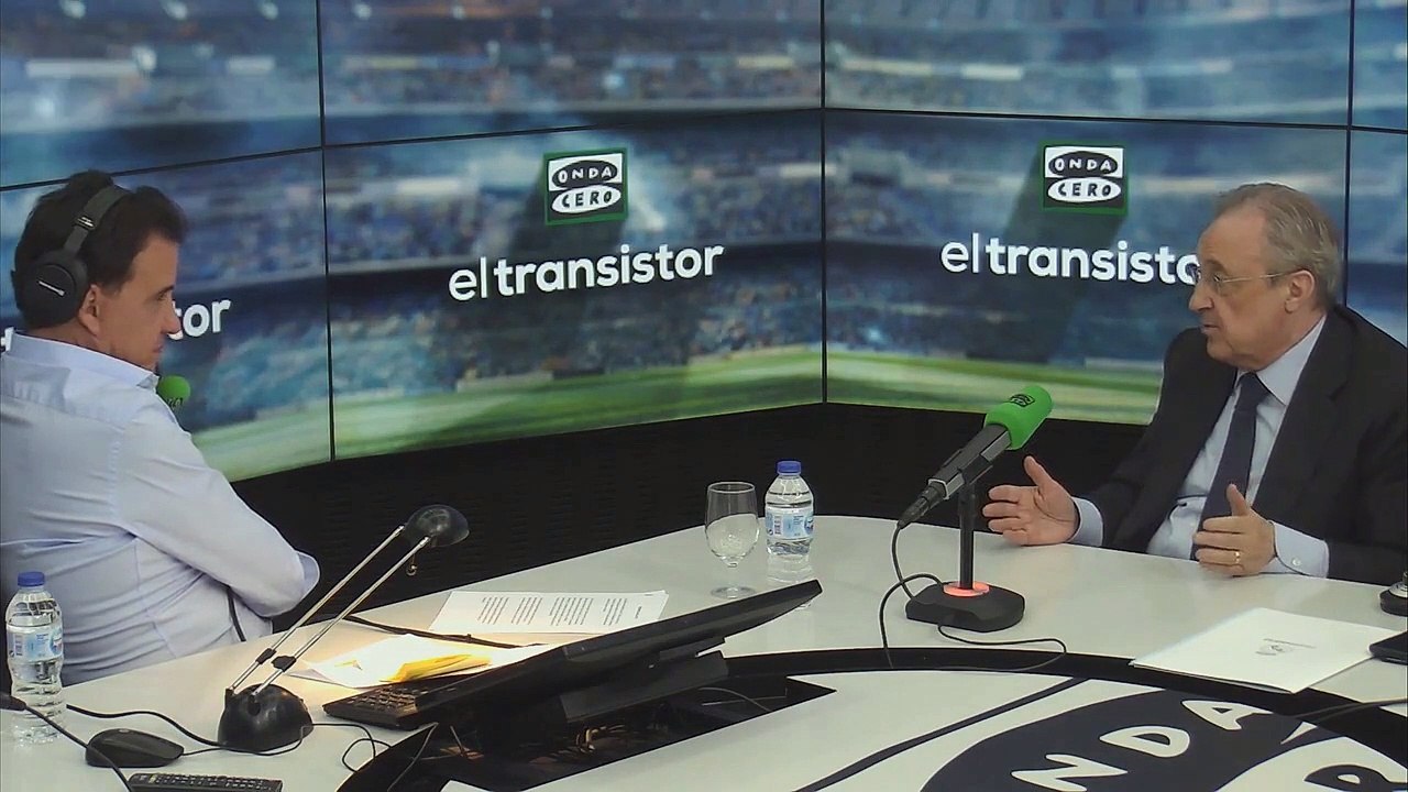 Florentino Pérez: "No llamé a Rubiales para quejarme de los árbitros, le llamé para que el VAR se aplicase mejor"