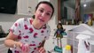 Dev Çöplük Slime Challenge! Bebek Malzemeleriyle Slaym Popolin Dalin Bebe Sabunu Bidünya Oyuncak  