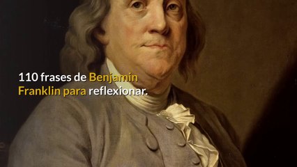 Frases de Benjamin Franklin