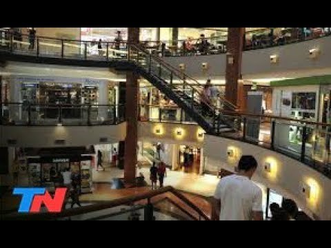 Cayeron las ventas en shoppings y supermercados