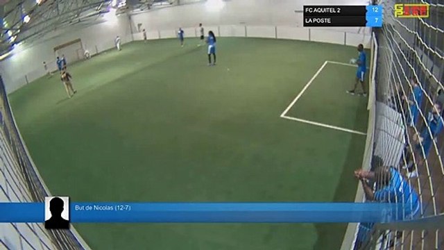 But de Nicolas (12-7) - FC AQUITEL 2 Vs LA POSTE - 27/05/19 20:00 - LIGUE 4 - Poitiers Game Parc