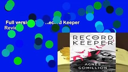 Full version  The Record Keeper  Review
