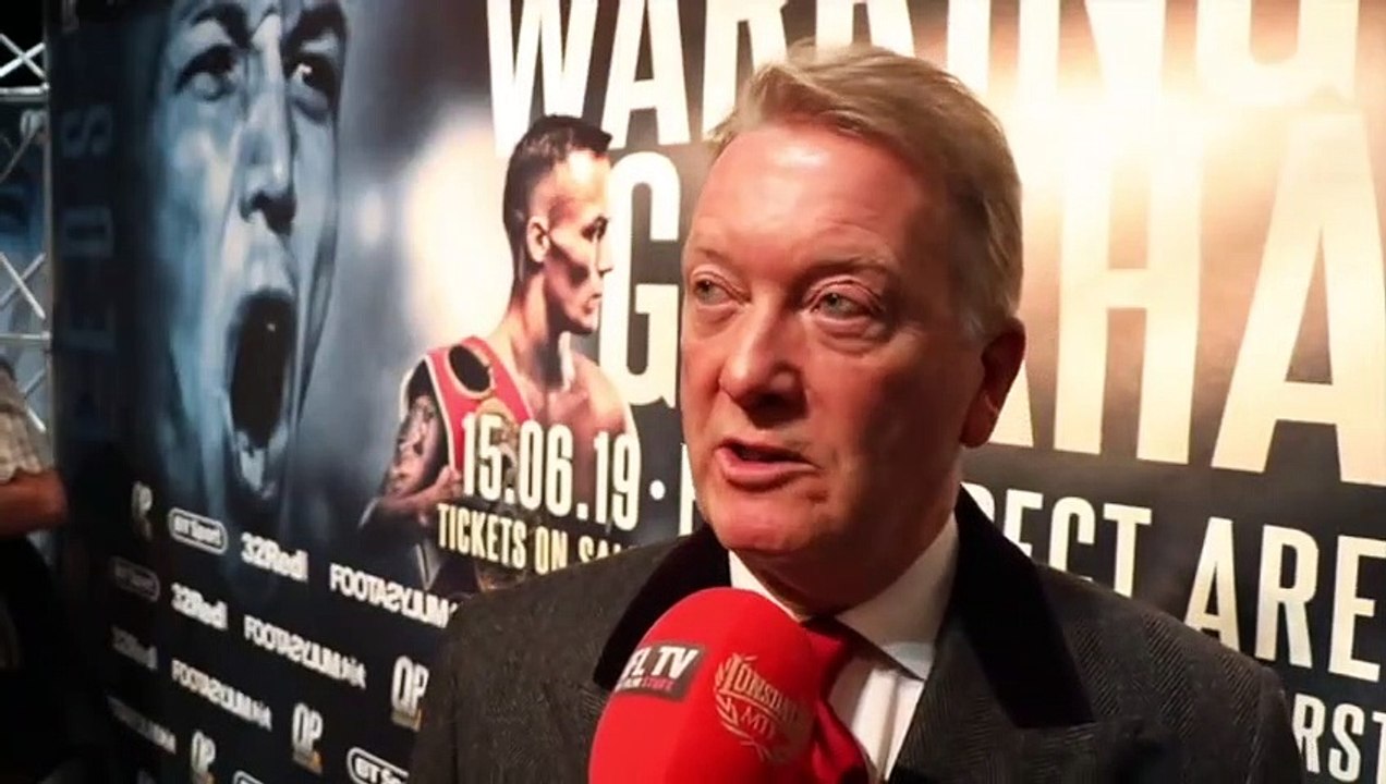 FRANK WARREN ON WARRINGTON-GALAHAD, KOVALEV-YARDE, TYSON FURY, SAUNDERS, WILDER TURNING DOWN DAZN