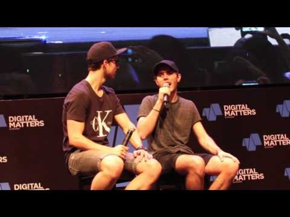 Digital Matters 2015 Superfan Friday highlights featuring Alfie Deyes & Marcus Butler