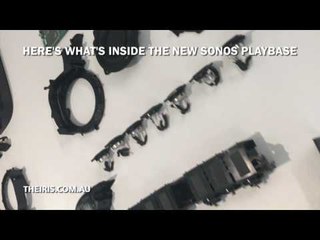 WHAT'S INSIDE THE SONOS PLAYBASE? Take a look at all the parts!