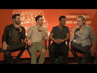 Ryan Guzman, Tyler Hoechlin, J. Quinton Johnson and Wyatt Russell talk "Everybody Wants Some!!"