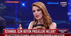 Nagehan Alçı'nın İstanbul'un seçilmiş başkanı Ekrem İmamoğlu'na gündem dışı konularla ilgili sorular sormasına Didem Arslan bile dayanamayarak, 