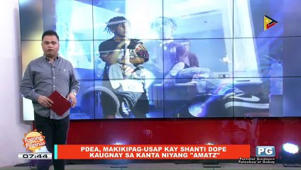 FIFIRAZZI: PDEA, makikipag-usap kay Shanti Dope kaugnay sa kanta nyang 'Amatz'