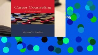 [NEW RELEASES]  Career Counseling: A Holistic Approach
