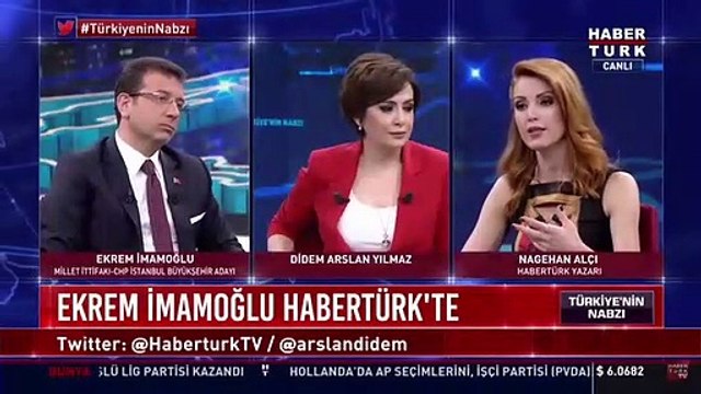 Didem Arslan Yılmaz: 'Sayın İmamoğlu arkadaşlar size bir cumhurbaşkanı adayı gibi bazı sorular soruyorlar'