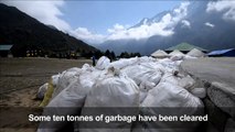 Four bodies and ten tonnes of rubbish collected from Everest