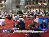Jemaah dari Berbagai Kota Itikaf di Masjid Istiqlal