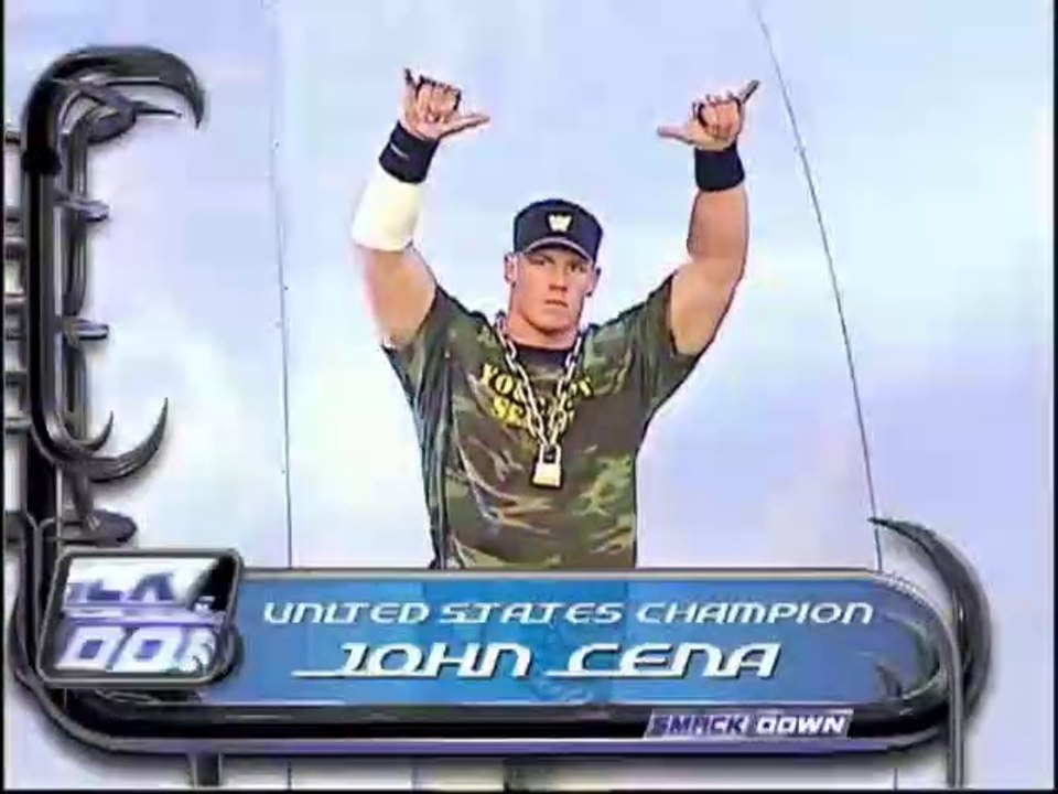 Español Latino John Cena vs The Undertaker 2004 WWE SmackDown! June 24