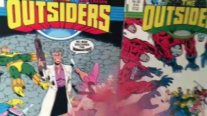 Erik Larsen's "The Outsiders" is Not As Interesting as Dick Giordano's Mad Respect to the Customers