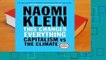 [Read] This Changes Everything: Capitalism vs. The Climate  For Kindle