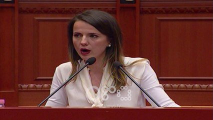 RTV Ora - Rudina Hajdari kryeson grupin e ri PD ne Parlament: Do hyjmë në zgjedhje