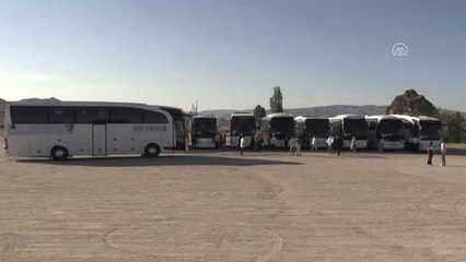 Türkiye tatili ile ödüllendirilen Çinli kadınlar Kapadokya'da