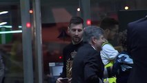 Messi pone rumbo a Argentina en un avión privado