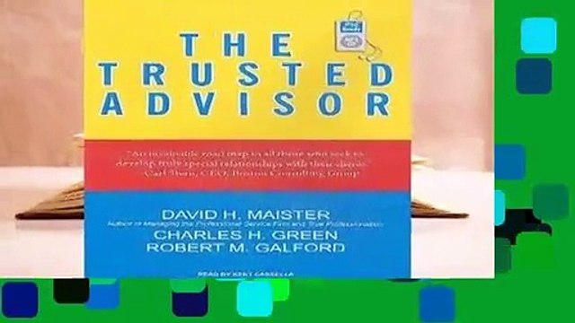 [Read] The Trusted Advisor For Online