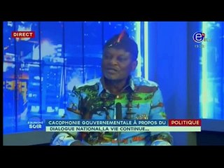 Equinoxe Soir- Cacophonie Gouvernementale à propos du dialogue nationale