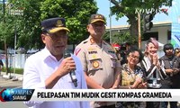 Menhub Budi Karya Lepas Tim Mudik Gesit Kompas Gramedia