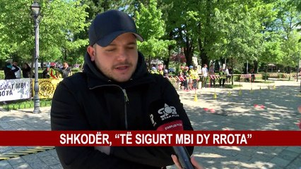SHKODËR, “TË SIGURT MBI DY RROTA”