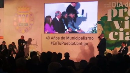 Joaquín Recoge su Medalla de Oro de la Diputación de Sevilla