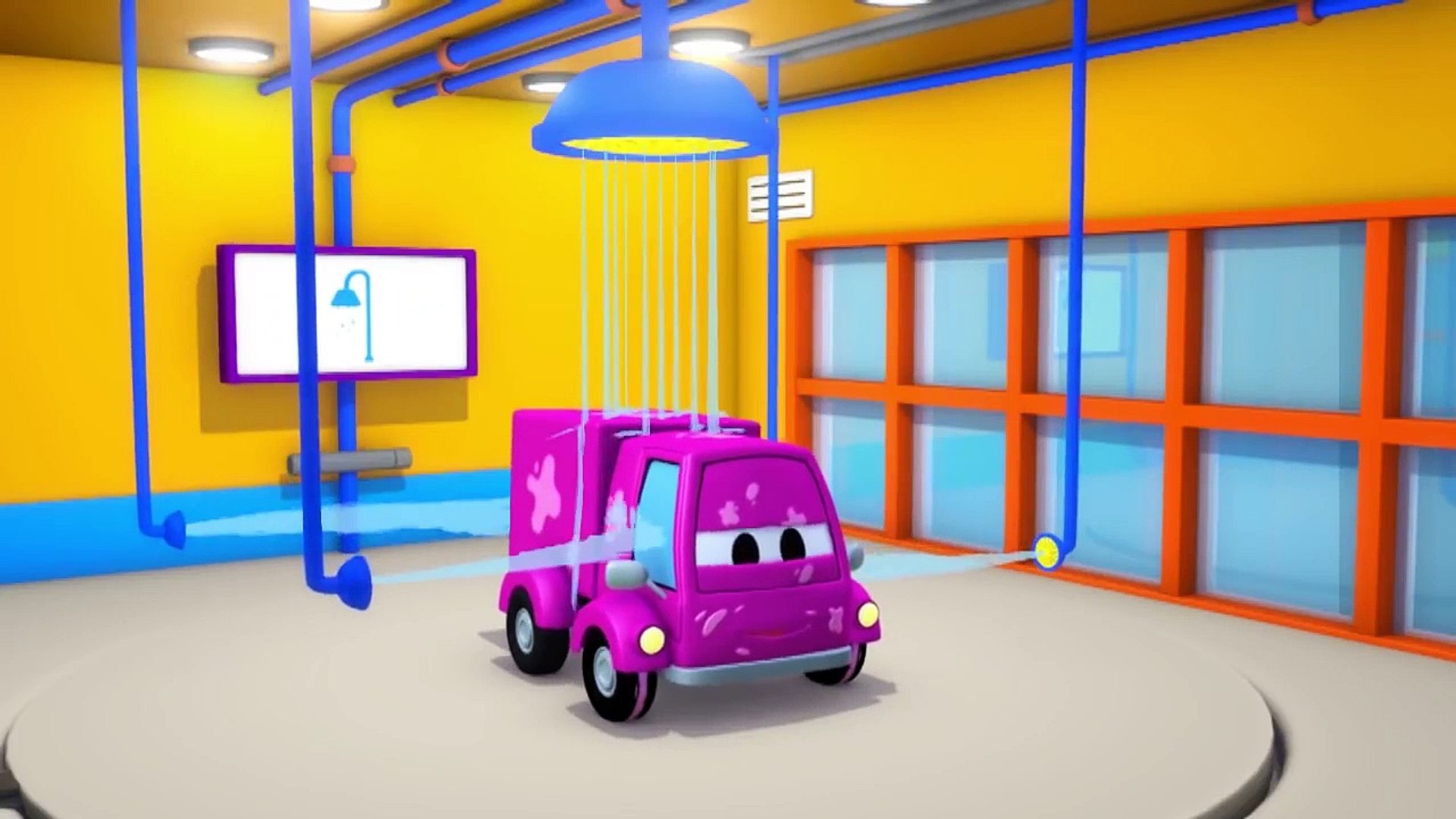 Tom the Tow Truck's Car Wash and Francis The Forklift | Truck cartoons for  kids - video Dailymotion