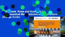 Full E-book  Rules and Guidance for Pharmaceutical Manufacturers and Distributors (Orange Guide)