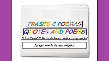 Notícias engraçadas: Igreja vende óculos ungido! [Frases e Poemas]
