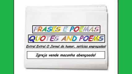 Notícias engraçadas: Igreja vende maconha abençoada! [Frases e Poemas]