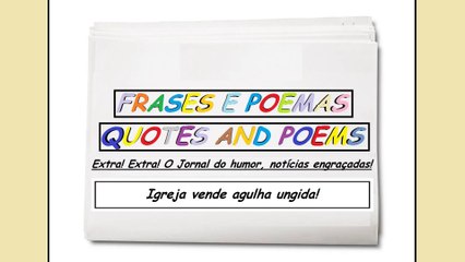 Notícias engraçadas: Igreja vende agulha ungida! [Frases e Poemas]