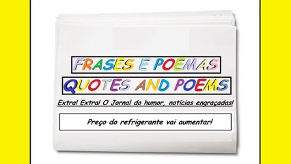 Notícias engraçadas: Preço do refrigerante vai aumentar! [Frases e Poemas]