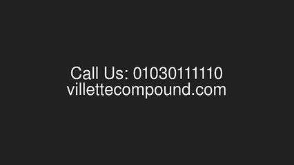 فيلا في كمبوند فيليت نصف تشطيب للبيع تطل على مناظر طبيعية