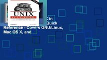 About For Books  UNIX in a Nutshell: A Desktop Quick Reference - Covers GNU/Linux, Mac OS X, and