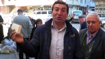 Peynir pazarında Salamura koyun ve keçi peynirine yoğun ilgi