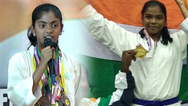 முதல் தங்கப்பதாக வீரர் தஸ்னீம் | Open Karate International Championship 2019