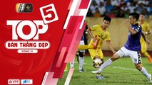 Siêu phẩm của Thế Vương dẫn đầu Top 5 bàn thắng đẹp nhất vòng 11 V-League 2019 | VPF Media