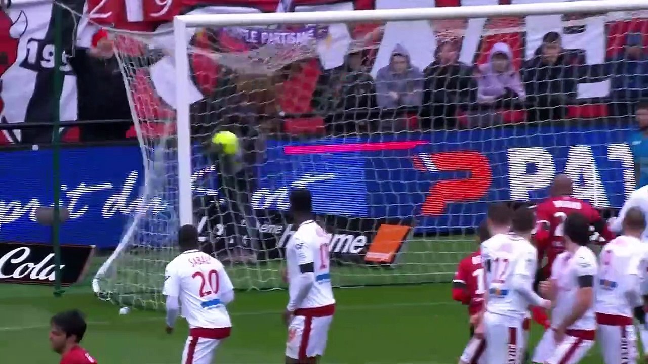 J31 EA Guingamp - Girondins de Bordeaux ( 2-1 ) - Résumé - (EAG - GdB)   2017-18