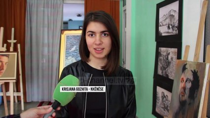 Ekspozita e nxënësve, 50 punime në pikturë dhe skulpturë