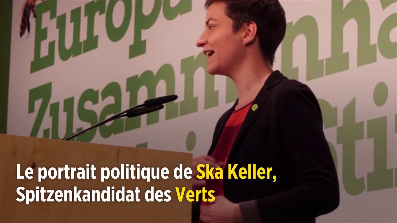 Le portrait politique de Ska Keller, Spitzenkandidat des Verts