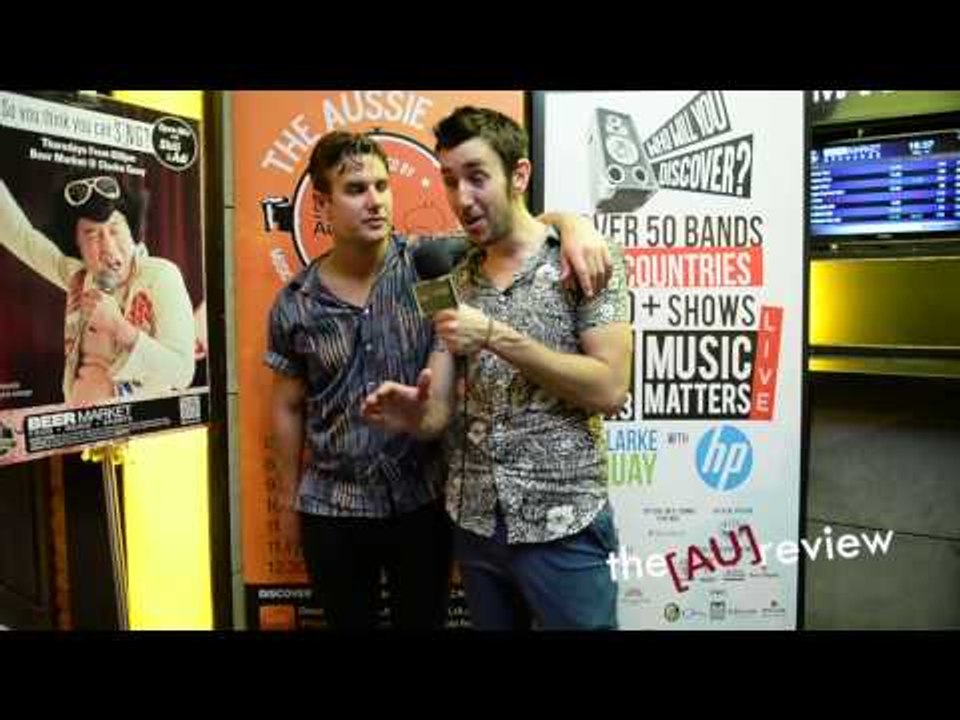 Vaudeville Smash (Melbourne) Interview at The Aussie BBQ, Music Matters LIVE 2013