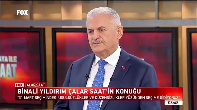 Bİnali Yıldırım: “Biz seçimin yenilenmemesi için çok mücadele ettik”