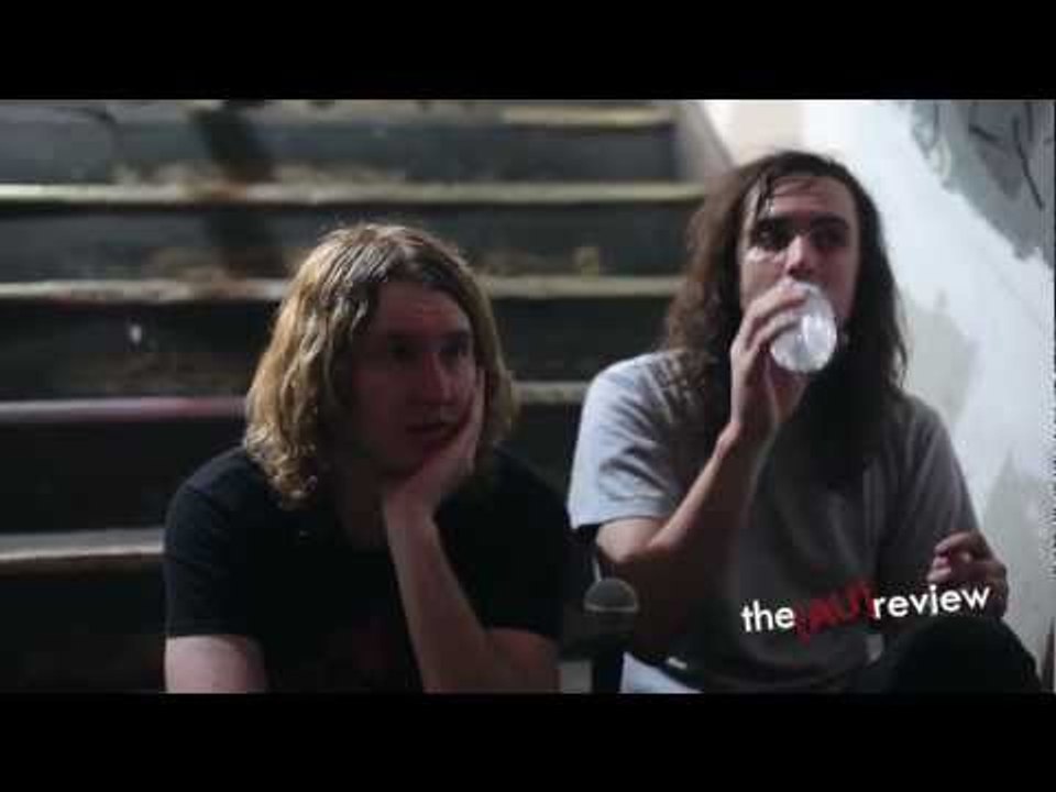 CMW 2012: DZ Deathrays (Brisbane) - In Conversation with the AU review at The Aussie BBQ.