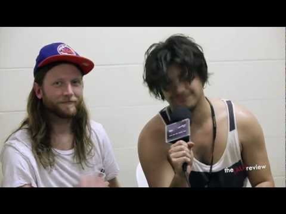 Delta Spirit (California) - Interview at Big Day Out 2013