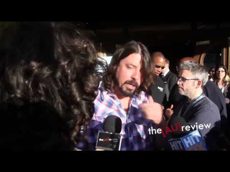 Dave Grohl SXSW Interview on the Sound City Red Carpet (the AU review)